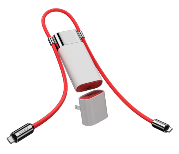 Sharge PowerBank & Ładowarka GaN Pouch 3-w-1 55W QC 4.0 PD 3.0 - 1455951 - zdjęcie 3